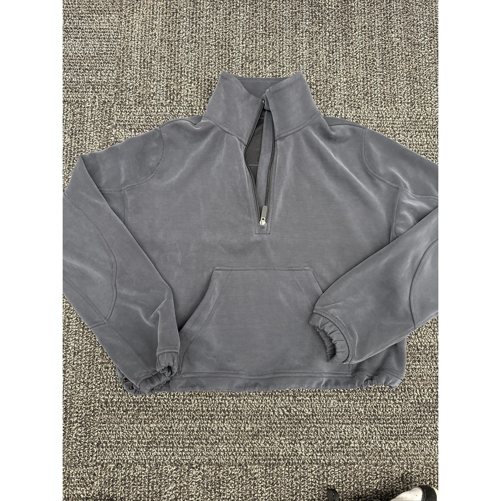 lululemon athletica Gray Half-Zip Sweatshirt